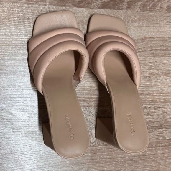 Open Edit Edsheena Nude Sandal Size 10M - Picture 10 of 13